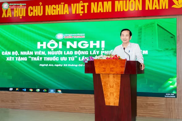 HỘI NGHỊ LẤY PHIẾU TÍN NHIỆM XÉT TẶNG DANH HIỆU “THẦY THUỐC ƯU TÚ” LẦN THỨ 15 – NĂM 2027